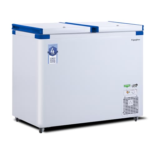 Image of Frigoglass hard top 340L freezer; Double door, Convertible; With 4 year comprehensive warranty | ‎FH2D 310 CT [R290]