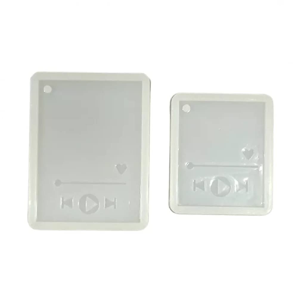 R H LIFESTYLE 2 Pieces Silicone Spotify Media Player Casting Molds for Keychain, Pendant (Spotify Mould Set - 2 pcs) SM3660 (B09GM6TN9F) Amazon Price History, Amazon Price Tracker