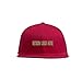 Miujonvy Personalized Hip Hop Flat Hats Add Your Image Here for Unisex Hip Hop Flat Bill Brim Adjustable Dad Hats Wine Red