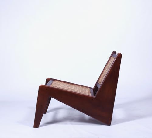 Image of Solid Wooden Lounge Chair - Kangaroo Chair for Living Room, Bedroom, Hotel & Home