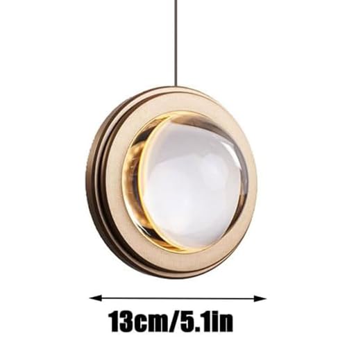Mini éclairage suspendu carré en verre et lustre géométrique moderne - 8