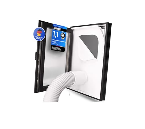 FROSNIR Fensterabdichtung mobile Klimaanlage Abluftschlauch Fenster (S1)