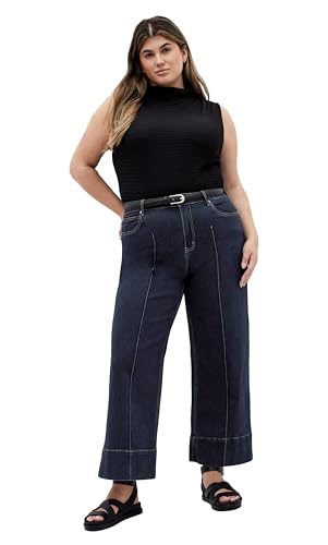 City Chic Women's Plus Size Jean - Harley Millie Crop