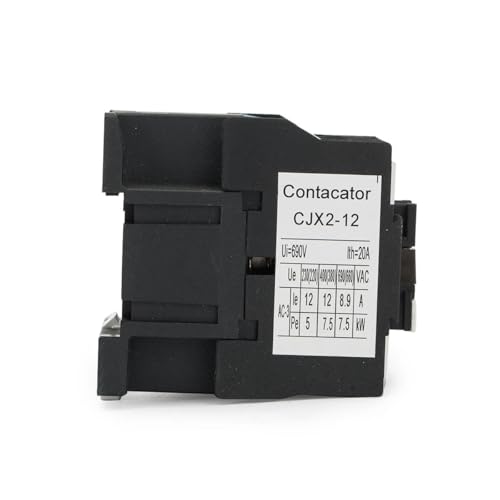 Contacteur ca CJX2 1210 adapté aux circuits de commande électriques industriels multiphasés - 3