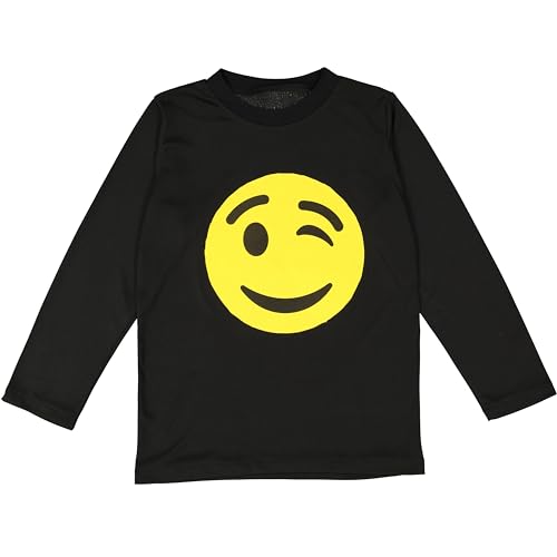 Dress Up America T-Shirt Emoji Clignotant pour Enfants