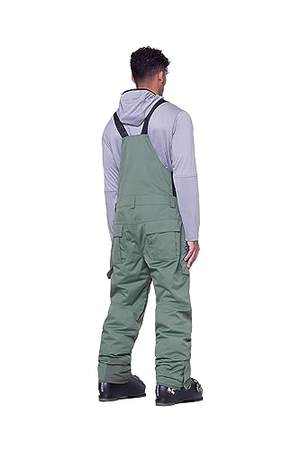 Image of 686 Men's Hot Lap Bib - Insulated Thermal Clothing, Snow & Ski Bibs - Water & Weather Resistant