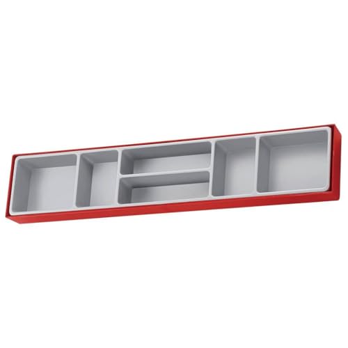 Teng Tools Empty 6 Compartment TTX TC Storage Tray - TTX01, Silver