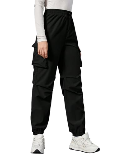 Image of TAGAS Cargo for Girls|Joggers for Girl| Cotton Cargo for Girls |girlscargo Lower|Relaxed Trouser(GC-45)