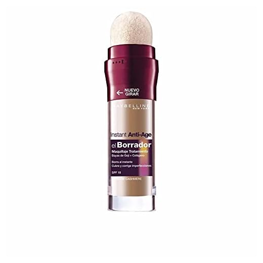 Maybelline New York - El Borrador Instant Anti Age, Corrector de Ojos, Tono 45 Light