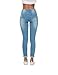 Resfeber Women's Ripped Boyfriend Jeans Cute Distressed Jeans Stretch Skinny Jeans with Hole