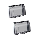 Facile à installer : ce cache auto-adhésif pour prise murale est facile à installer, visez la bonne position et collez-le sur le mur, ce qui ne prend que quelques secondes, cache-prises de sécurité, cache-prise murale électrique