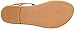 Amazon Essentials Women's Casual Thong Sandal with Ankle Strap, Camel, 8