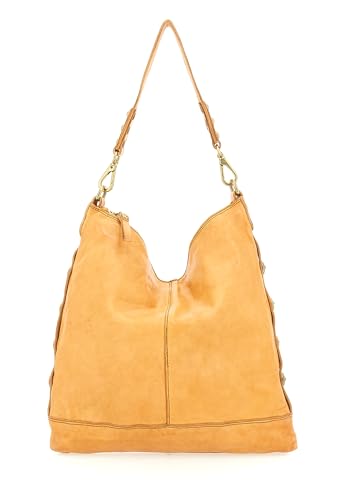 Sac porté épaule Campomaggi Kama en cuir de luxe vieilli main