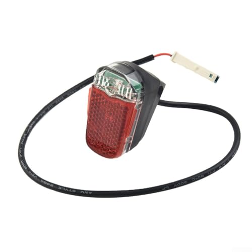 Rear Tail Light Brake Light for Ninebot Max G30 G30D Electric Scooter Red Black ABS Material High Brightness Reflective Replacement Part