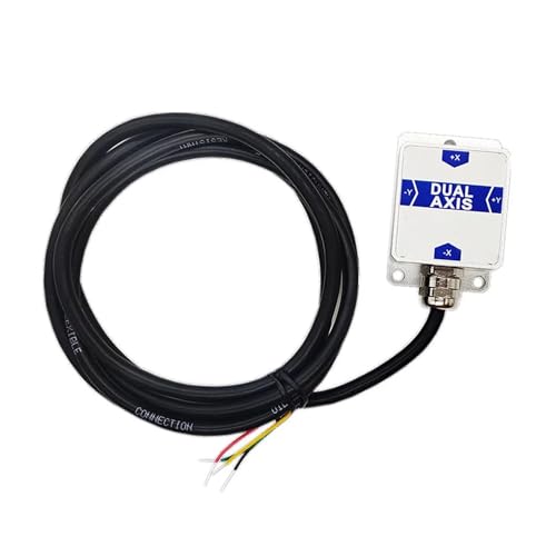 CHBMSS Dual Axis Tilt Sensor Inclinometer, Output Serial RS232 Interface Digital Angle Level Mete