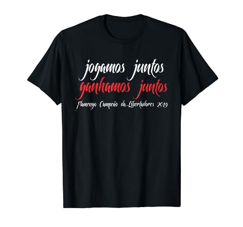 Flamengo Fútbol - Camisa Flamengo Jogamos Juntos Camiseta
