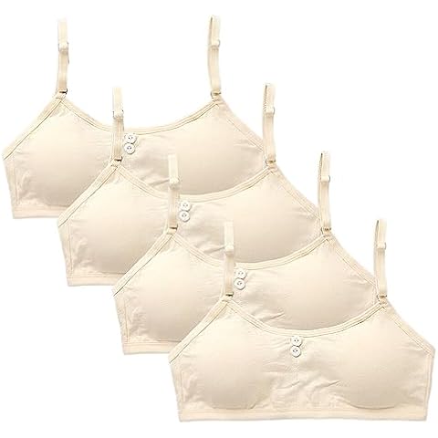 4pcs Uposao Seamless Girls Sports Bra Cover