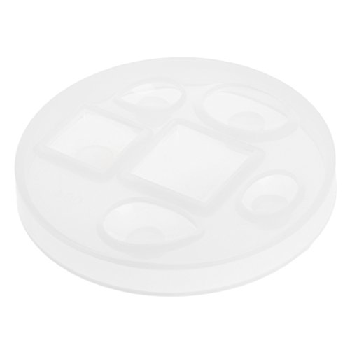 Semi-elliptic Sphere Square Oval Water Droplet Pendant Mold for DIY Necklace