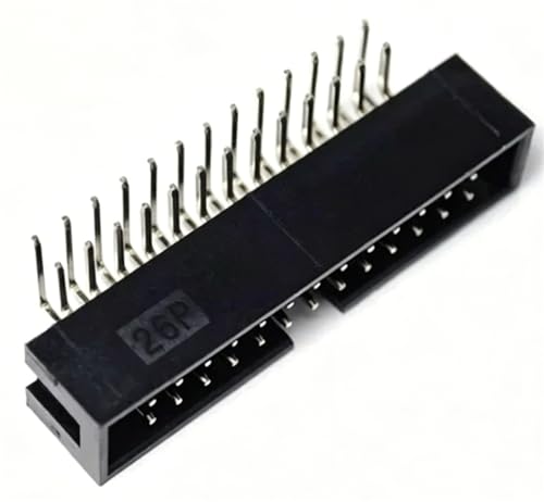 Conector macho de caja IDC con diseño en ángulo recto y paso de 2.54mm