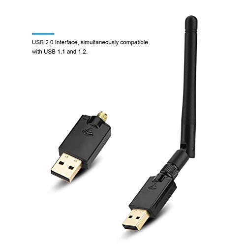 Adaptador WIFI, adaptador USB, 433 Mbps Light Mini Home para computador desktop laptop