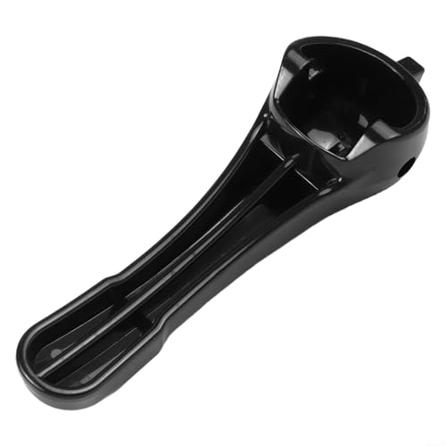 Honseadek Poignée de valve multiport pour piscine - Pièce de rechange en plastique noir - Pour système de filtre à sable (D)