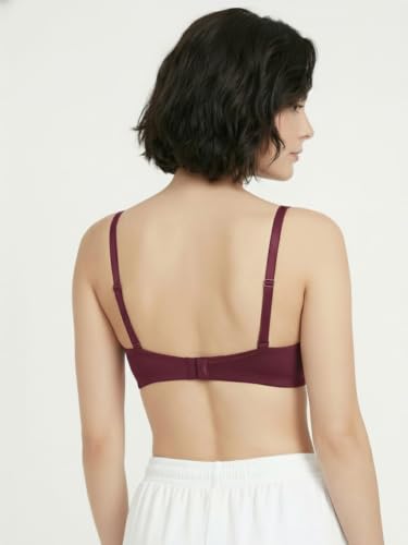 Image of GRECIILOOKS Bra for Woman Combo| Size 32-38 | Non Padded Bra for Woman | Wireless Everyday Bras for Women | Seamless Tshirt Bra's for Women Full Coverage