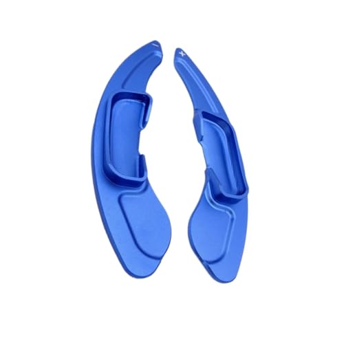 �Ԃ̃n���h�� Compatible With Mazda For CX-4 For Axela For CX-5 2014 2015 2016 2017 2018 �V�t�g�p�h���Ԃ̃X�e�A�����O�z�C�[���V�t�^�[�g���X�e�b�J�[(Blue)