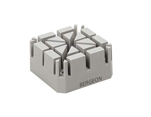 Bergeon 6744-P Watch Bracelet Band Strap Support Tool Holder Swiss Made for Regular Universal Watch Bracelet Band, Grey, Modern