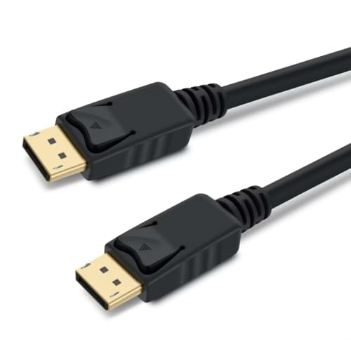 Cabo Displayport 1,8 Metros Com Trava DisplayPort Macho x Macho