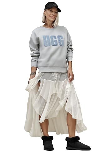 UGG womens Madeline Fuzzy Logo Crewneck3