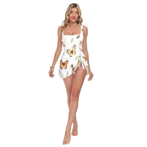 Robe de bain contrôle du ventre pour sculpter la silhouette à la piscine sans inconfort