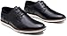 Jousen Men's Dress Shoes Fashion Casual Dress Shoes Business Oxfords for Men (AMY9061A-black-09.5)
