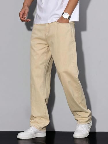 Image of KOTTY Men's Regular Fit Denim Jeans - Comfortable, Stylish Casual Pants for Street Wear