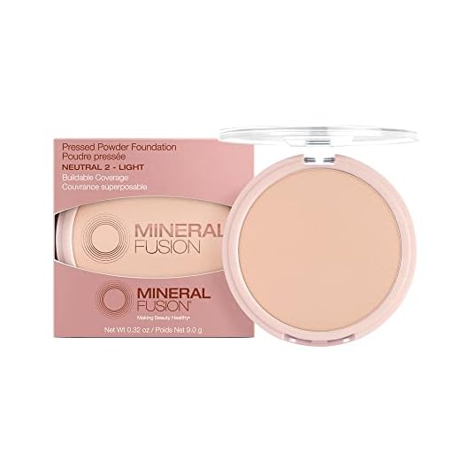 Mineral Fusion Pressed Powder Foundation, Neutral 2
