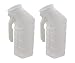 Healthstar Odor Shield Male Urinal 32 oz - 2 Pack | Spill-Resistant with Mess-Free Tight Seal Lid (2 Pack)