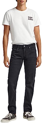 Pepe Jeans Hatch, Jeans Hombre, Negro (Denim-xf1), 32W / 32L