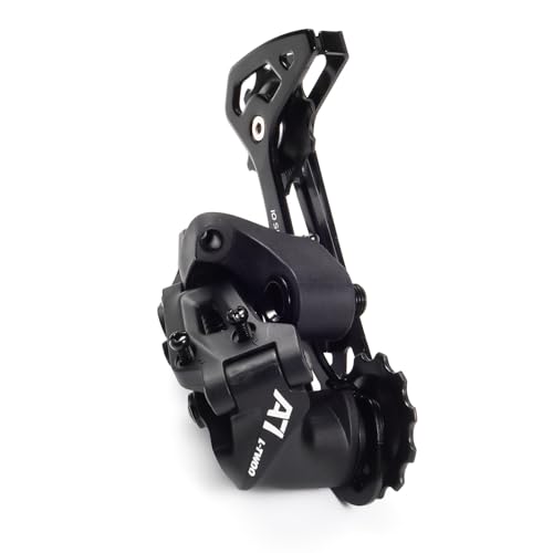 CNCLOL Schaltwerk 10 Fach für Shimano/sram，Schalthebel 10Fach Rechts, Fahrrad Schaltung 10 Fach Set für MTB/Rennrad/Mountain Bike.