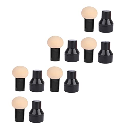 WOFASHPURET 6Piezas Esponjas de Maquillaje para Base y Polvo Cojín de Maquillaje y Húmedo Suave y Lavable para Cosméticos para Mujeres