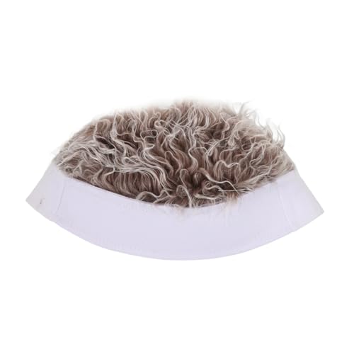 FOMIYES Fashionable Short Wig Hat Comfortable and Stylish Headband for Men Women for Parties Beach and Daily Use
