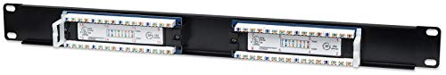 Intellinet Port Cat5e Patch Panel UTP 19 1 HE CAT5e 16 Ports UTP 1 U Schwarz - vue 5