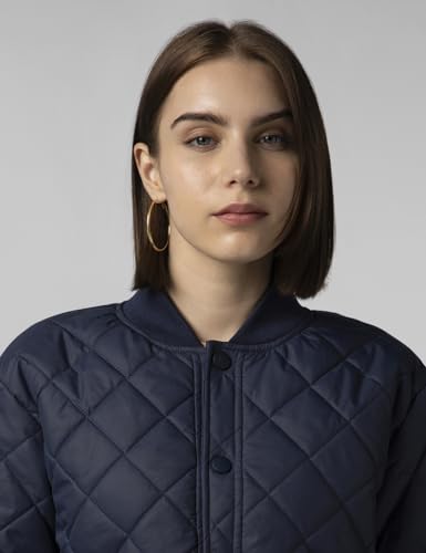 Image of FYLTR Women's Winter Puffer Jacket with Patch Pockets - Stylish Boxy Fit | Full Sleeves | Extended Placket | Snap Button | Winter Jacket for Women