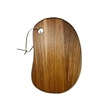 Tabla de cortar grande de madera maciza para cocina, tabla de cortar extragrande, ideal para chefs y cocineros caseros