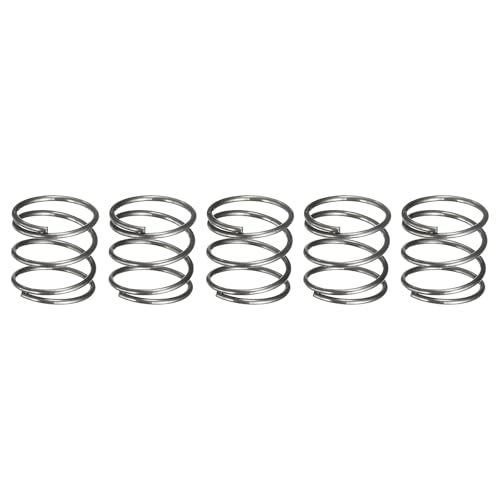 uxcell 5Pcs Compression Spring 11mm OD 0.8mm Wire Size 10mm Free Length