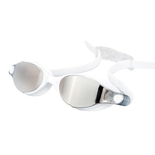 [RTFJVXVZ] Silicone Adjustable Swimming Goggles Male Female Universal Waterproof Swim Glasses