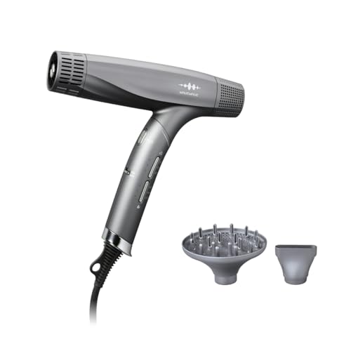 ＼ 選べるカラー & ラッピング選択可/ WAVEWAVE DualCareDryer デュアルケアドライヤー グレー ホワイト (グレー│ギフト対応(ラッピング))