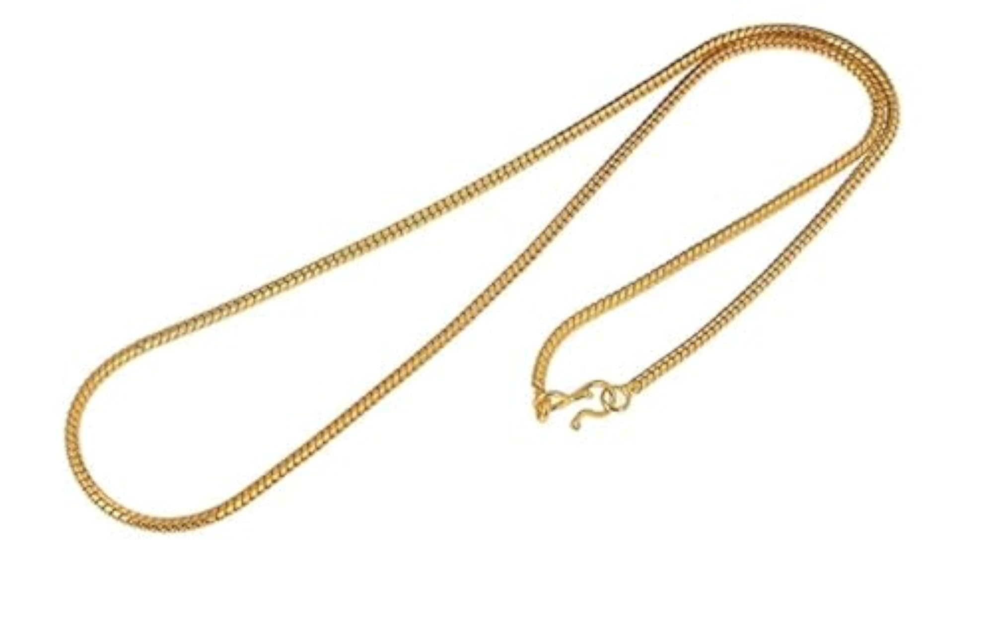 Celebrity Inspired Round Gold Plated Chain for Women