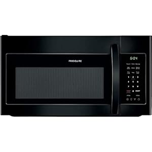 Frigidaire FFMV1846VB 30″ Black Over the Range Microwave with 1.8 cu. ft. Capacity, in Black