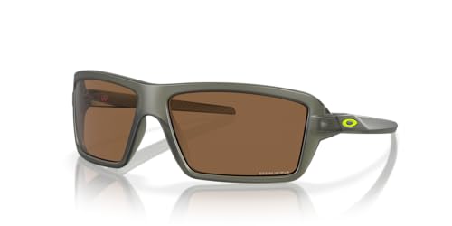 Image of Oakley mens Oo9129 Cables Rectangular Sunglasses