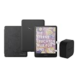 Amazon Kindle Colorsoft 16 GB Mit schwarzer transparenter Hülle und 9-W-Netzteil