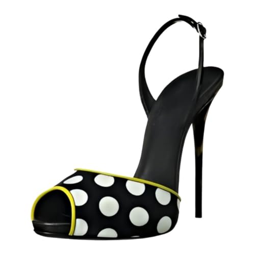 Escarpins talons aiguilles avec bride cheville ajustable anti-glissement